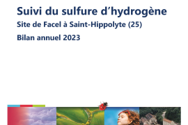 Mesures du sulfure d'hydrogène autour du site Facel - 2023